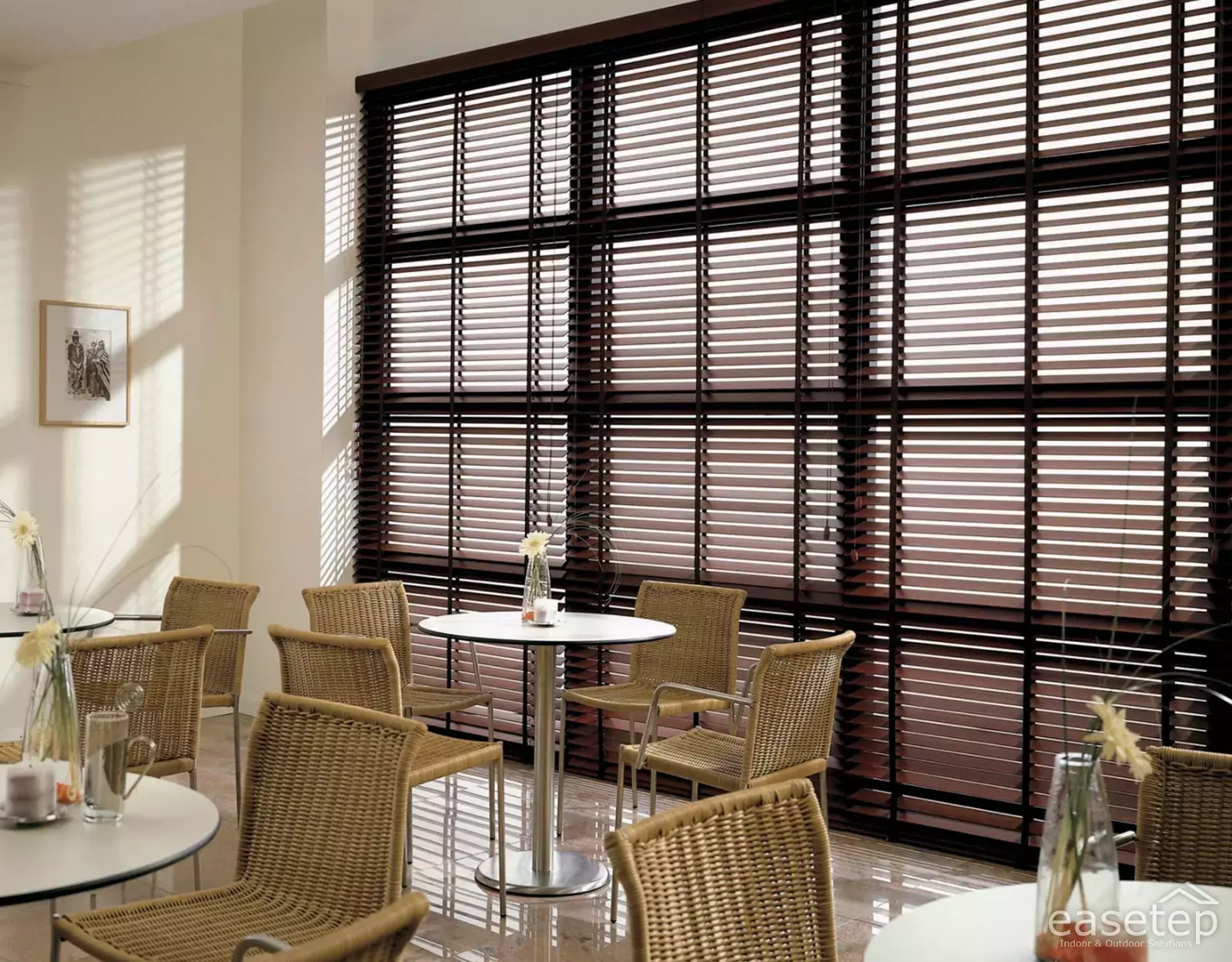 50 mm Classic Wooden Venetian Blind with 25 mm Tape